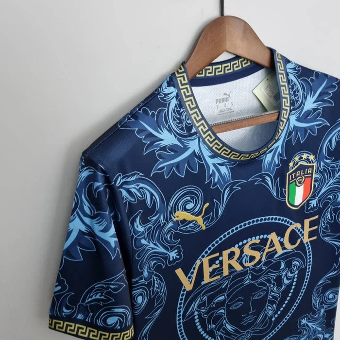 Italy "Versace" Premium Dark Blue Kit