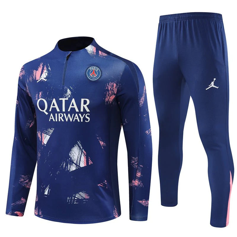 PSG "Parisian Frost" Blue Premium Tracksuit