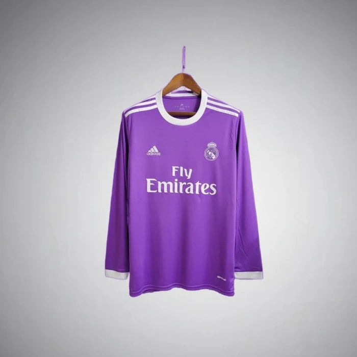 Real Madrid 2016-2017 Away Kit Long Sleeve