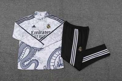 Real Madrid "Dragón Blanco" Premium Tracksuit