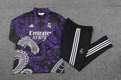 Real Madrid "Dragon Morado" Premium Tracksuit