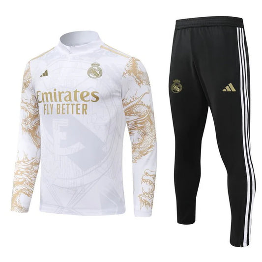 Real Madrid "Golden Dynasty" Premium Tracksuit  (1)