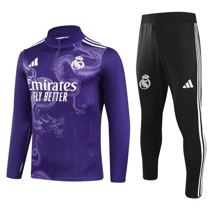 Real Madrid "Purple Dragon" Premium Tracksuit